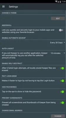 Keeper Password Manager android App screenshot 4